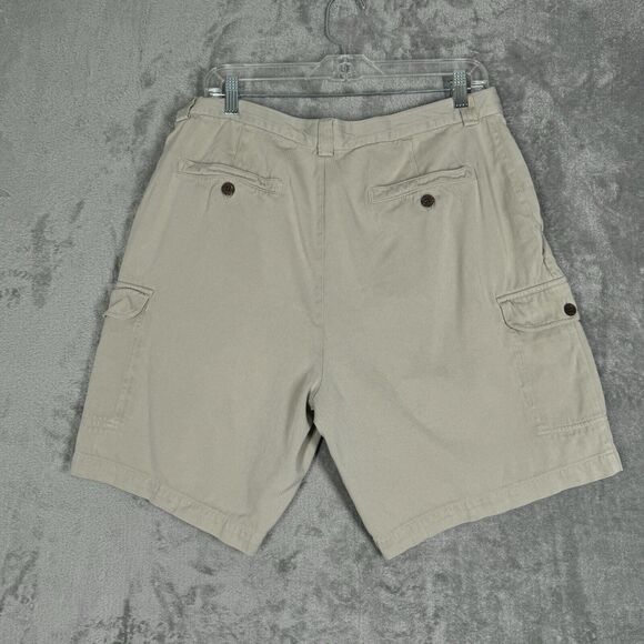 Tommy Bahama Shorts Mens 35 Tan Silk Cotton Preppy‎ Summer Neutral Minimalist - Picture 3 of 6